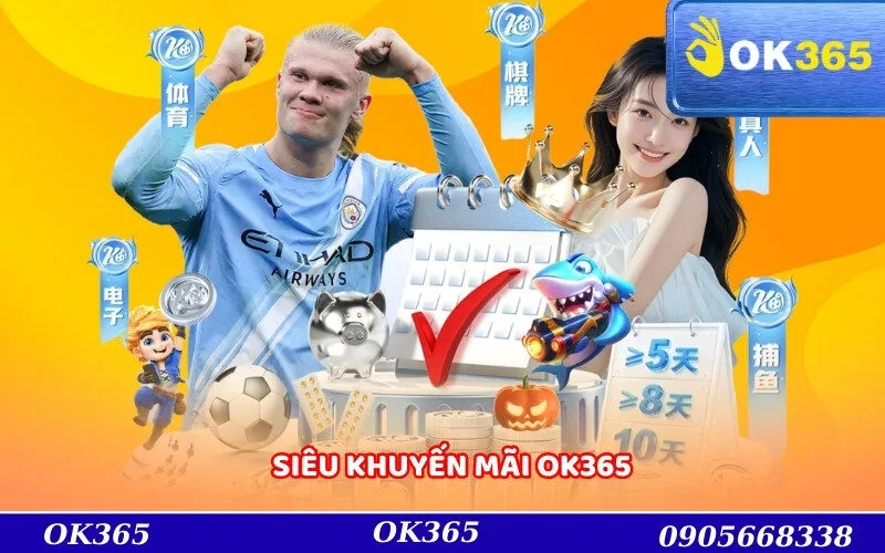 Siêu khuyến mãi OK365